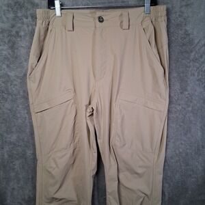 Free Soldier Tactical Cargo Pants Men's 34x32 Khaki Beige Straight Stretchable